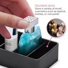 image:imageiDesign The Sarah Tanno Collection 5 Slot Silicone Cosmetic Drawer Organizer Black5 Section