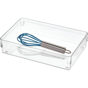 image:imageiDesign Plastic Drawer Organizer Bin ClearPack of 1